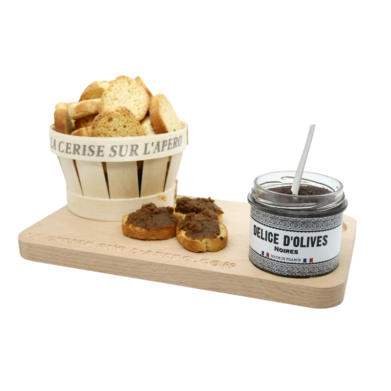 Délice d'olives noires - Lot de 12 tartinables - La Cerise sur l'Apéro Délice d'olives noires - Lot de 12 tartinables - La Cerise sur l'Apéro