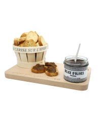 Délice d'olives noires - Lot de 12 tartinables - La Cerise sur l'Apéro