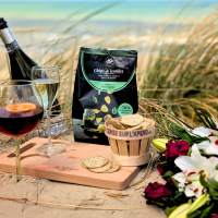 Chips de lentilles Pesto basilic - Lot de 20 sachets - La Cerise sur l'Apéro