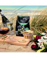 Chips de lentilles Pesto basilic - Lot de 20 sachets - La Cerise sur l'Apéro