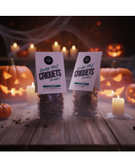 Insectes comestibles - Criquets au Sel de Guérande 10g - pour les professionnels - La Cerise sur l'Apéro