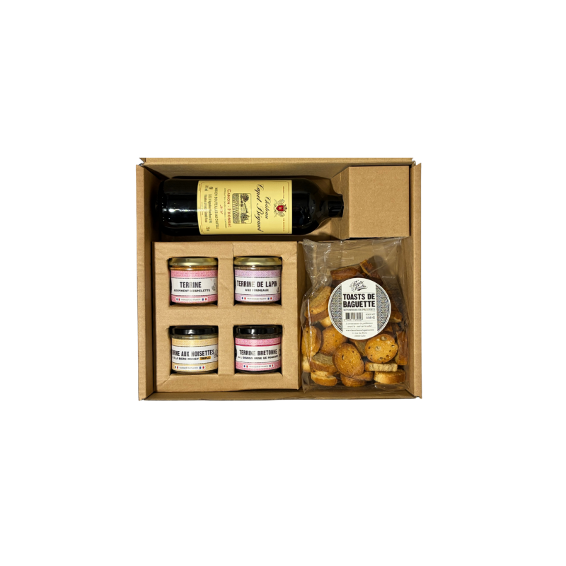 Box Apéro - Les Terrines Classiques - La Cerise sur l'Apéro