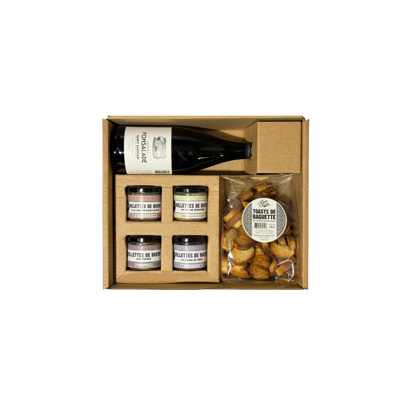 Box Apéro - 100% Boeuf - La Cerise sur l'Apéro