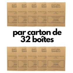 Carton de 32 boîtes de 200 pailles à Cocktails en fibre de bambou - pour les professionnels - La Cerise sur l'Apéro