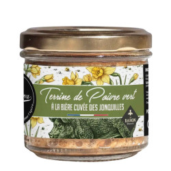 Terrine au poivre vert et à la bière Cuvée des Jonquilles - La Cerise sur l'Apéro