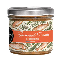 Saumonade fumée à la normande - Lot de 12 tartinables - La Cerise sur l'Apéro