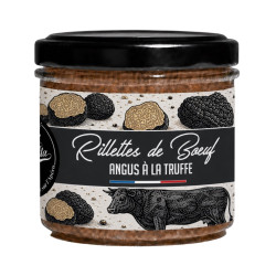 Rillettes de bœuf Angus à la truffe - Lot de 12 tartinables - La Cerise sur l'Apéro