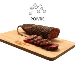 Saucisson fait en Auvergne au Poivre - pour les professionnels | Sa...