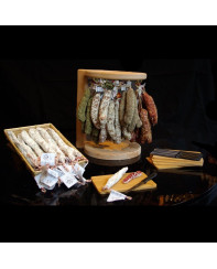Kit d'implantation 90 saucissons + 5 planches + 5 couteaux - pour les professionnels - La Cerise sur l'Apéro