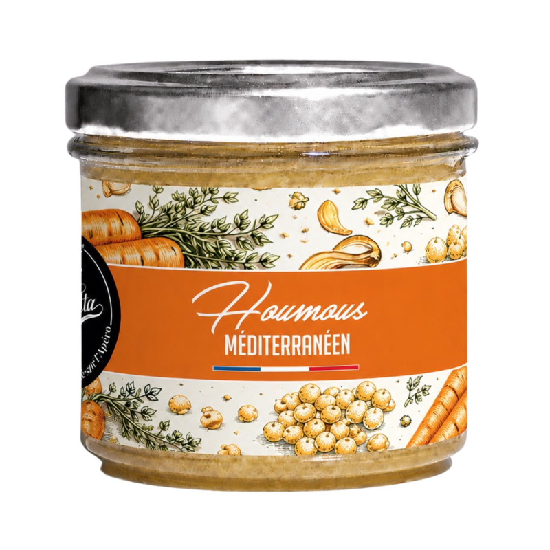Houmous méditerranéen - La Cerise sur l'Apéro