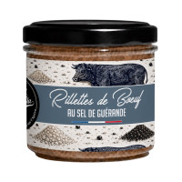 Rillettes de boeuf au sel de Guérande - La Cerise sur l'Apéro