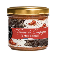 Terrine de campagne au piment d'Espelette - La Cerise sur l'Apéro