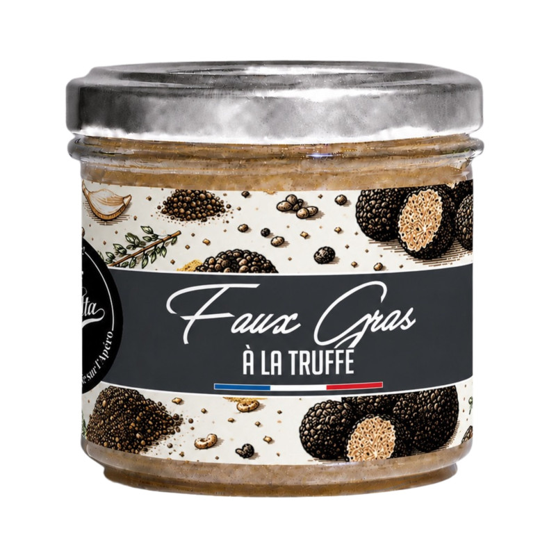 Faux gras à la truffe noire - La Cerise sur l'Apéro
