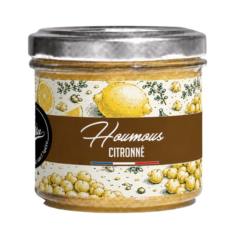 Houmous citronné - La Cerise sur l'Apéro