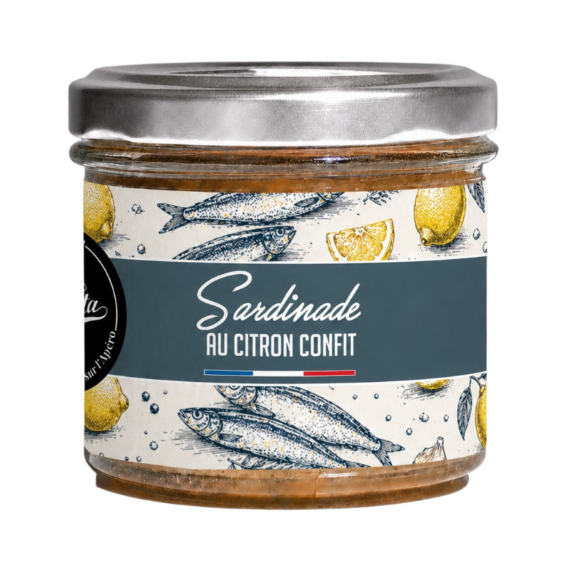 Sardinade au citron confit - La Cerise sur l'Apéro