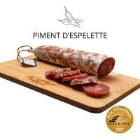 Saucisson fait en Auvergne au Piment d'espelette | Saucissons faits...