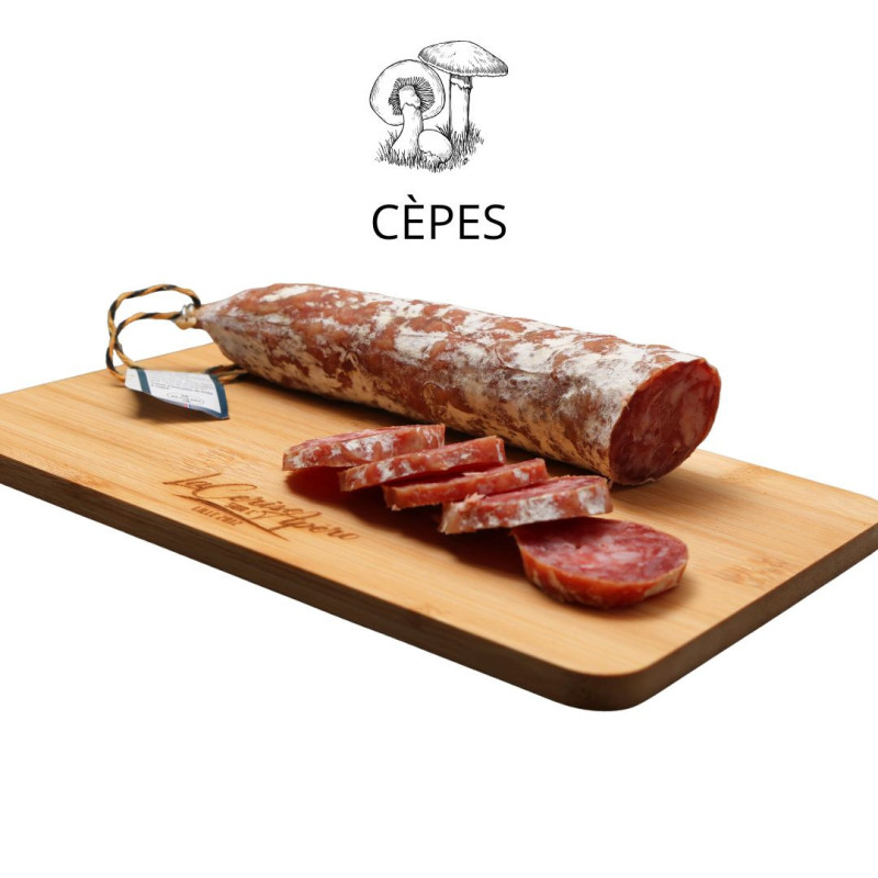 Saucisson fait en Auvergne aux Cèpes | Saucissons faits en Auvergne...