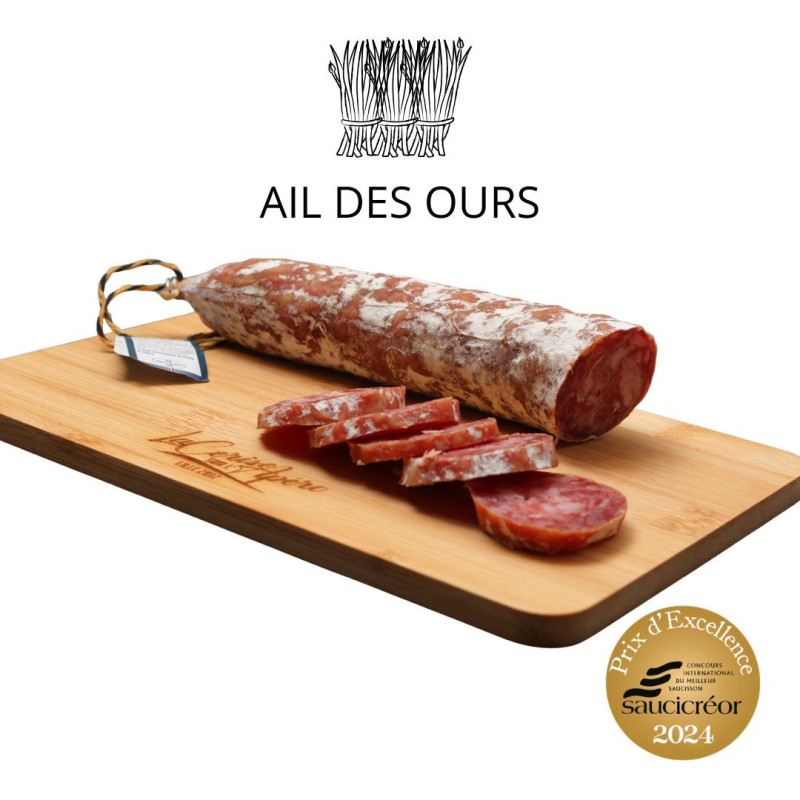Saucisson fait en Auvergne à l'Ail des ours | Saucissons faits en A...