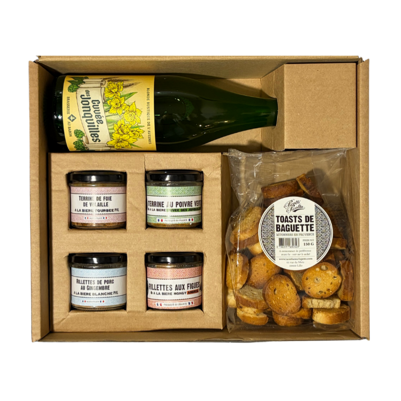 Box Apéro - Saveurs Brassicoles | Box Apéro | La Cerise sur l'Apéro