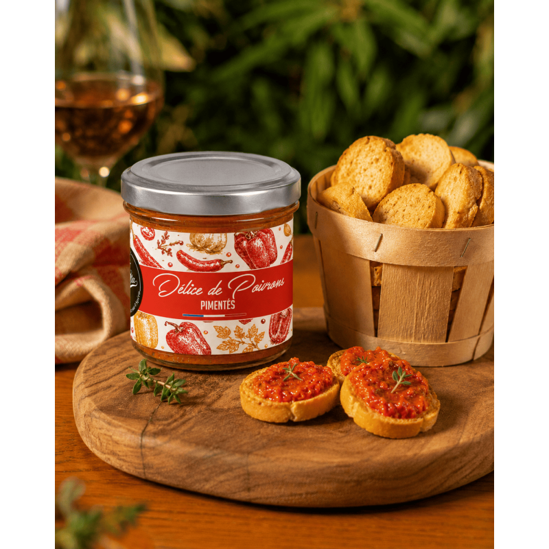 Délice de poivrons pimentés - La Cerise sur l'Apéro