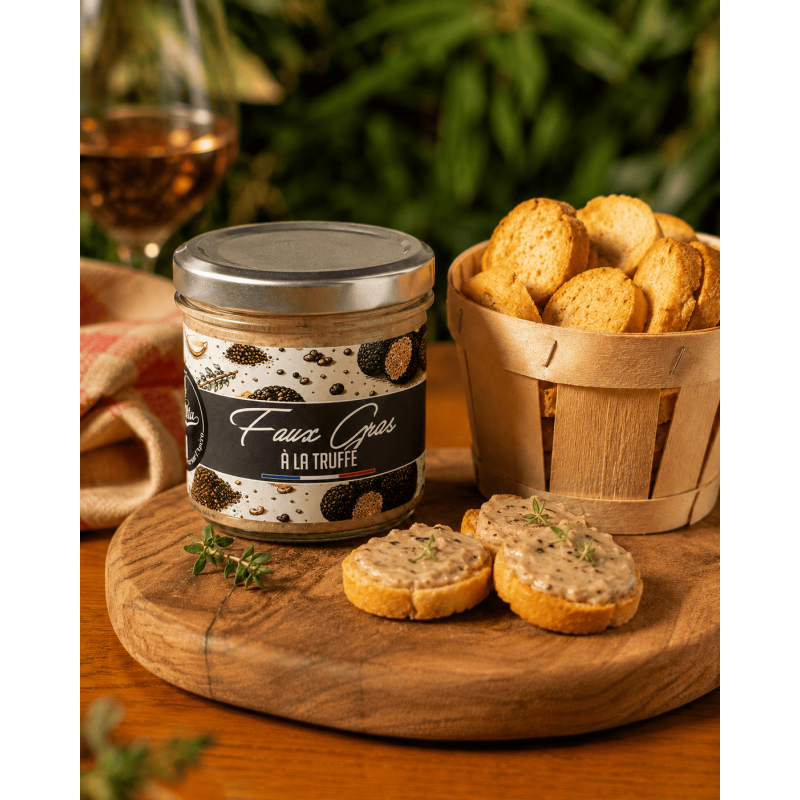 Faux gras à la truffe noire - La Cerise sur l'Apéro