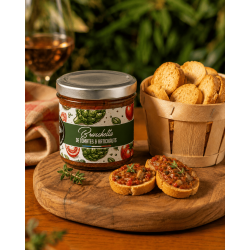 Bruschetta de tomates et d'artichaut - Lot de 12 tartinables - La Cerise sur l'Apéro
