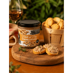 Rillettes de porc au gingembre et à la PVL Blanche - Lot de 12 tartinables - La Cerise sur l'Apéro