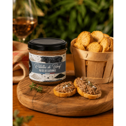 Rillettes de boeuf au sel de Guérande - La Cerise sur l'Apéro