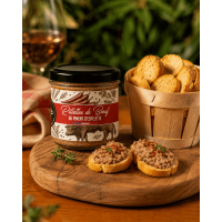 Rillettes de boeuf au piment d'Espelette - Lot de 12 tartinables - La Cerise sur l'Apéro