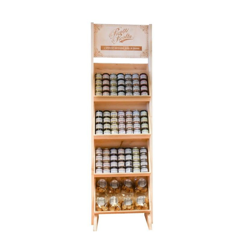 Présentoir à Tartinables en bois - pour les professionnels - La Cerise sur l'Apéro Présentoir à Tartinables en bois - pour les professionnels - La Cerise sur l'Apéro