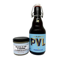 Rillettes de porc au gingembre et à la PVL Blanche - Lot de 12 tartinables - La Cerise sur l'Apéro