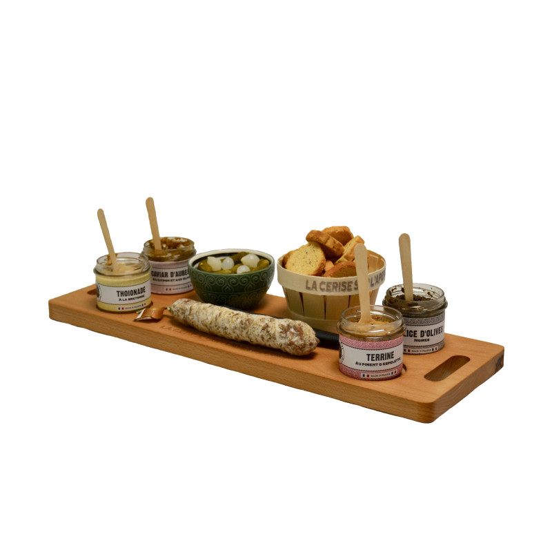 Planche Apéro 4 Tartinables - pour les professionnels - La Cerise sur l'Apéro Planche Apéro 4 Tartinables - pour les professionnels - La Cerise sur l'Apéro