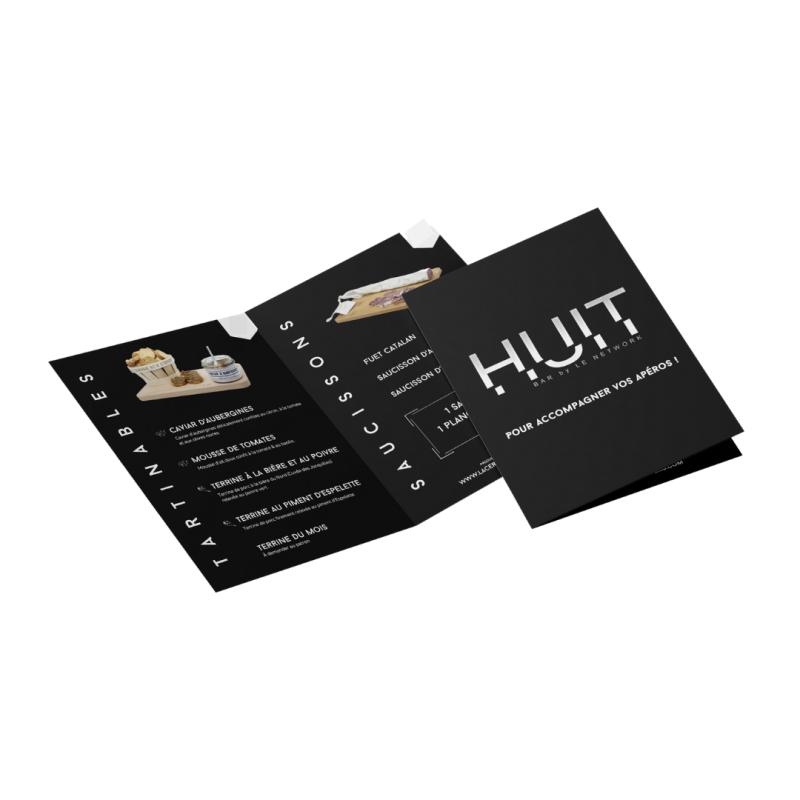 Cartes Menu Personnalisables - pour les professionnels - La Cerise sur l'Apéro Cartes Menu Personnalisables - pour les professionnels - La Cerise sur l'Apéro