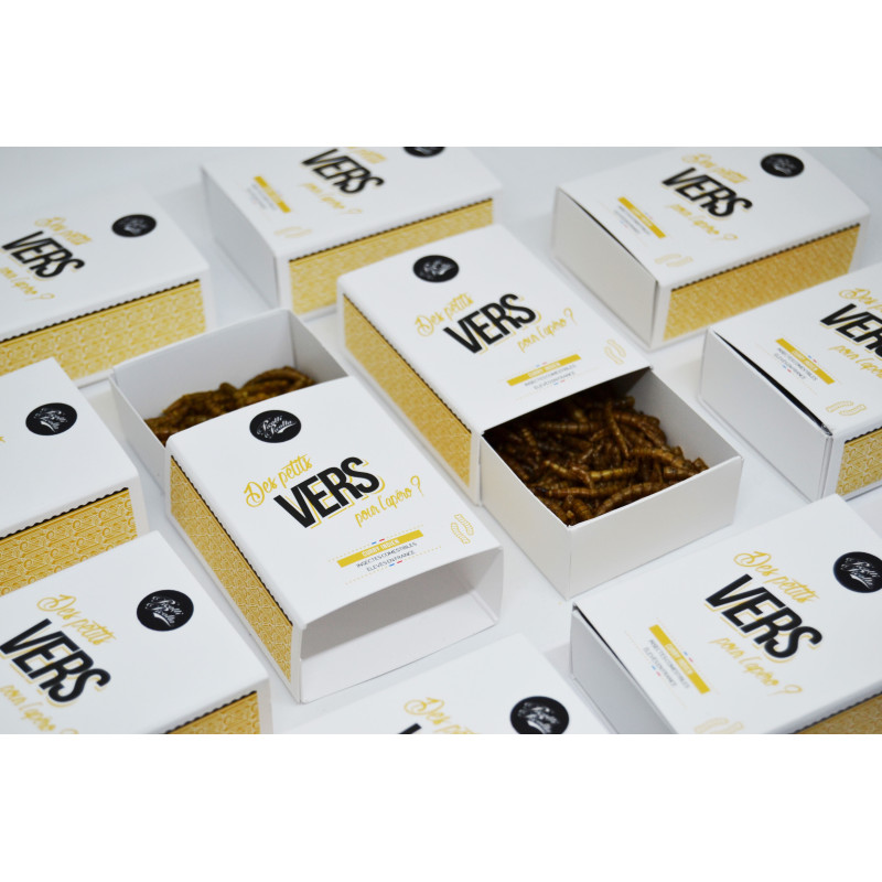 Insectes comestibles - Vers au Curry - pour les professionnels - La Cerise sur l'Apéro Insectes comestibles - Vers au Curry - pour les professionnels - La Cerise sur l'Apéro