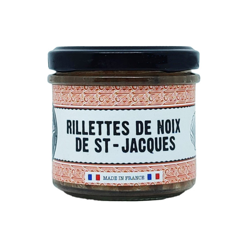 Rillettes de noix de St-Jacques - Lot de 12 tartinables - La Cerise sur l'Apéro Rillettes de noix de St-Jacques - Lot de 12 tartinables - La Cerise sur l'Apéro