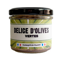 Délice d'olives vertes - Lot de 12 tartinables - La Cerise sur l'Apéro