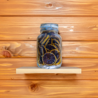 Fruits déshydratés - Citron jaune 200 gr - Lot de 10 sachets - La Cerise sur l'Apéro