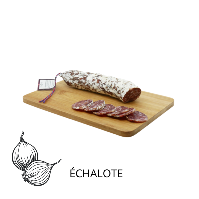 Saucisson fait en Auvergne à l'échalote - pour les professionnels - La Cerise sur l'Apéro Saucisson fait en Auvergne à l'échalote - pour les professionnels - La Cerise sur l'Apéro