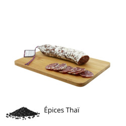 Saucisson fait en Auvergne aux épices Thaï - pour les professionnels - La Cerise sur l'Apéro