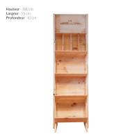 Présentoir à Tartinables et Saucissons en bois - La Cerise sur l'Apéro