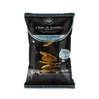 Chips de lentilles Poivre et Sel - La Cerise sur l'Apéro