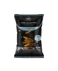 Chips de lentilles Poivre et Sel - La Cerise sur l'Apéro
