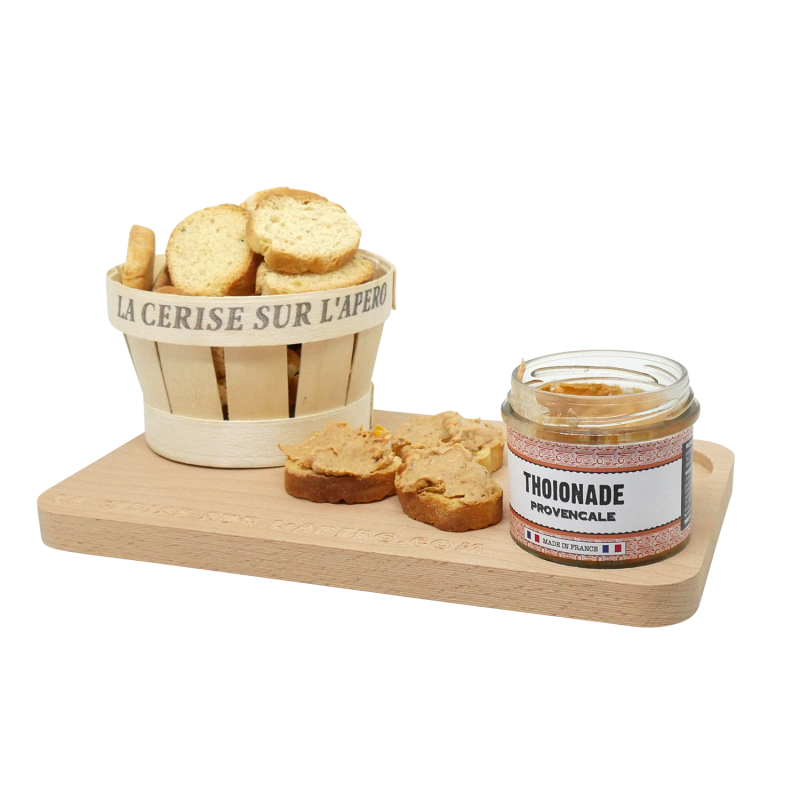 Thoïonade à la provençale - Lot de 12 tartinables - La Cerise sur l'Apéro Thoïonade à la provençale - Lot de 12 tartinables - La Cerise sur l'Apéro