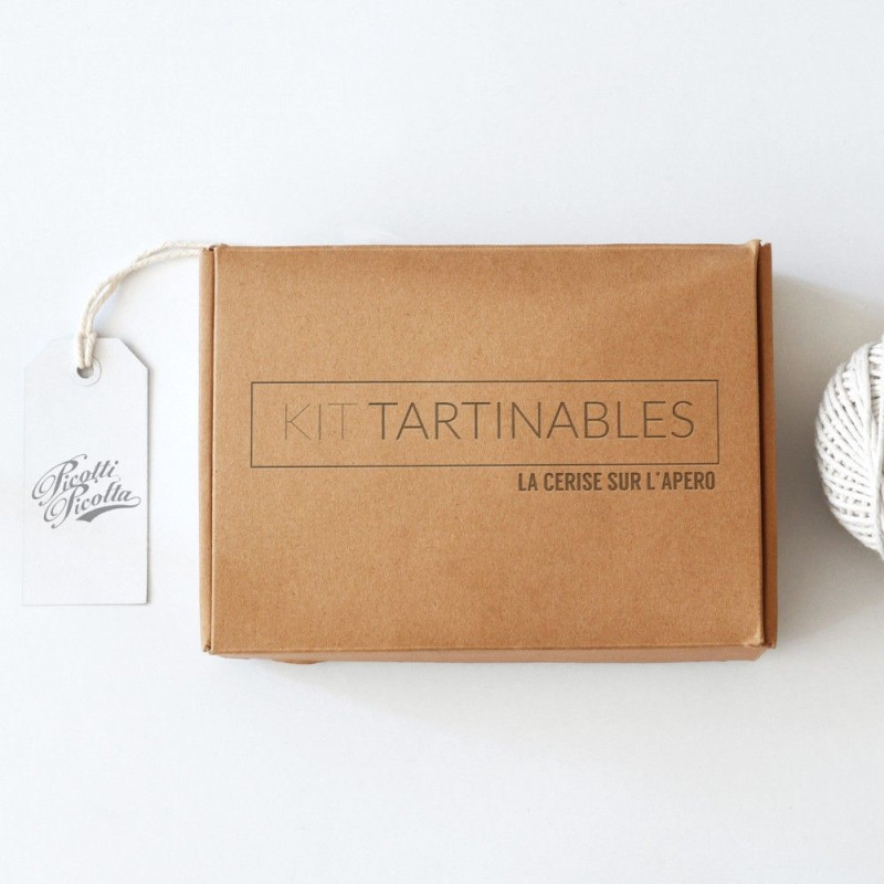Kit découverte tartinables - La Cerise sur l'Apéro Kit découverte tartinables - La Cerise sur l'Apéro