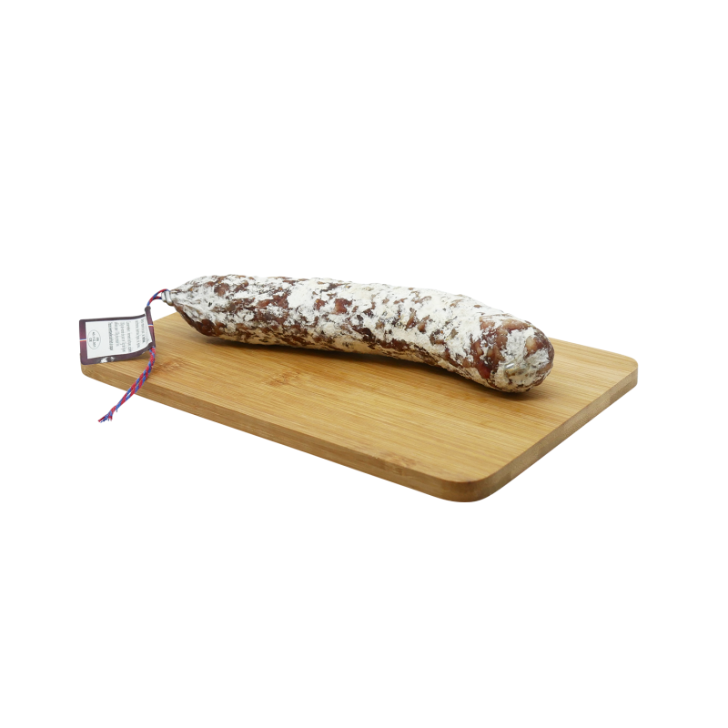 Saucisson fait en Auvergne au fromage de Chèvre - La Cerise sur l'Apéro Saucisson fait en Auvergne au fromage de Chèvre - La Cerise sur l'Apéro