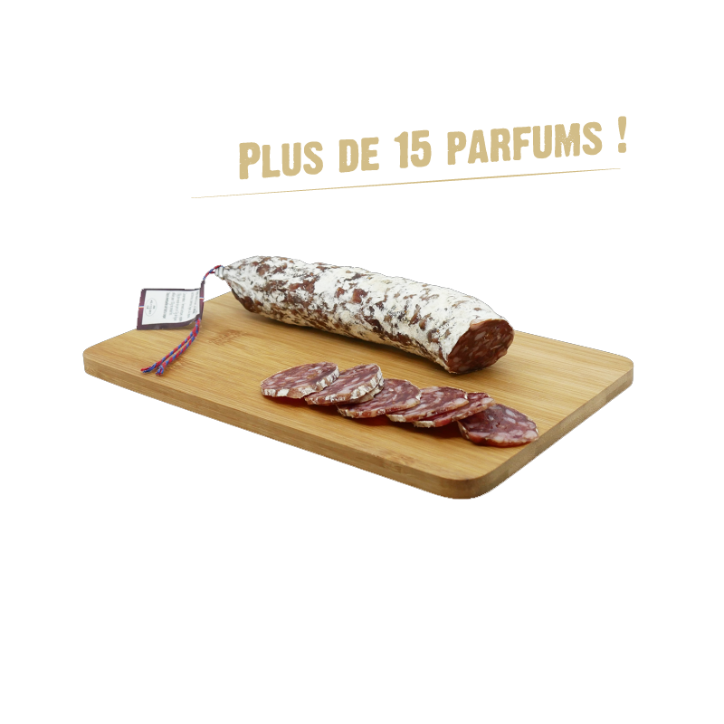 Saucisson fait en Auvergne à l'échalote - La Cerise sur l'Apéro Saucisson fait en Auvergne à l'échalote - La Cerise sur l'Apéro