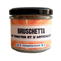Bruschetta tomates artichaut - La Cerise sur l'Apéro