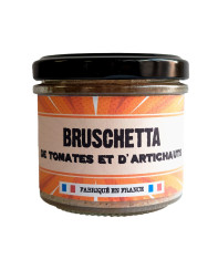 Bruschetta tomates artichaut - La Cerise sur l'Apéro