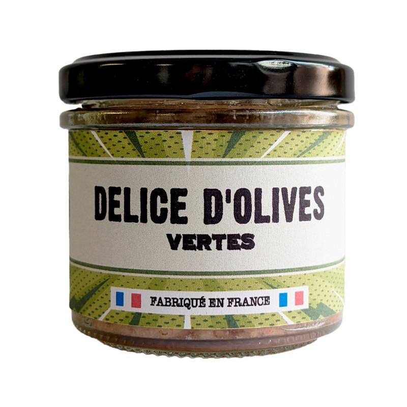 Délice d'olives vertes - La Cerise sur l'Apéro Délice d'olives vertes - La Cerise sur l'Apéro