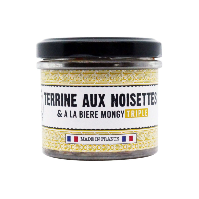 Terrine aux noisettes et à la bière Mongy triple - La Cerise sur l'Apéro Terrine aux noisettes et à la bière Mongy triple - La Cerise sur l'Apéro